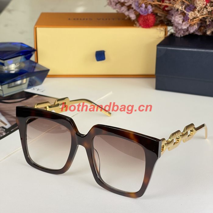 Louis Vuitton Sunglasses Top Quality LVS03007 Louis Vuitton Sunglasses Top Quality LVS03007